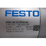 Boring 80 Slag 25 Festo DSBC-80-25-PPVA-N3. Unused.